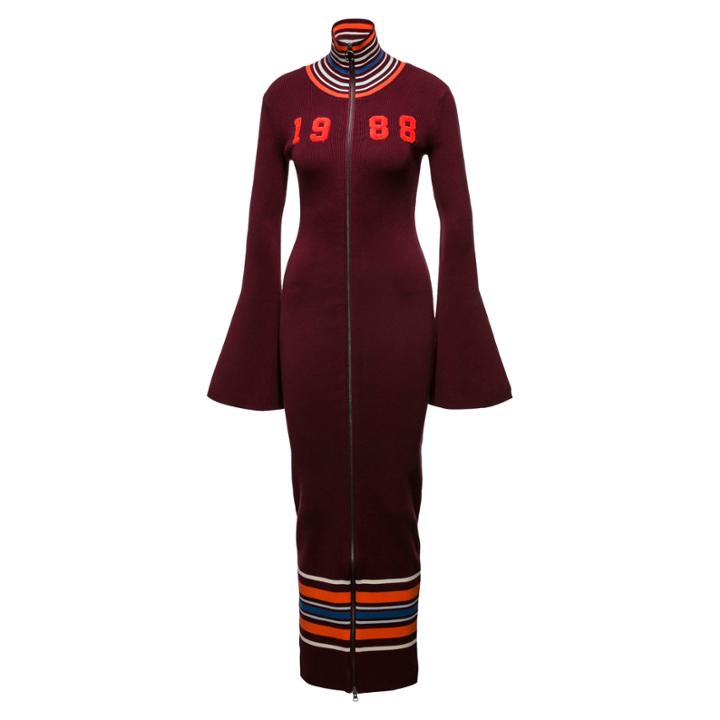 Puma Fenty Women's Zip-up Sweater Maxi Dress
