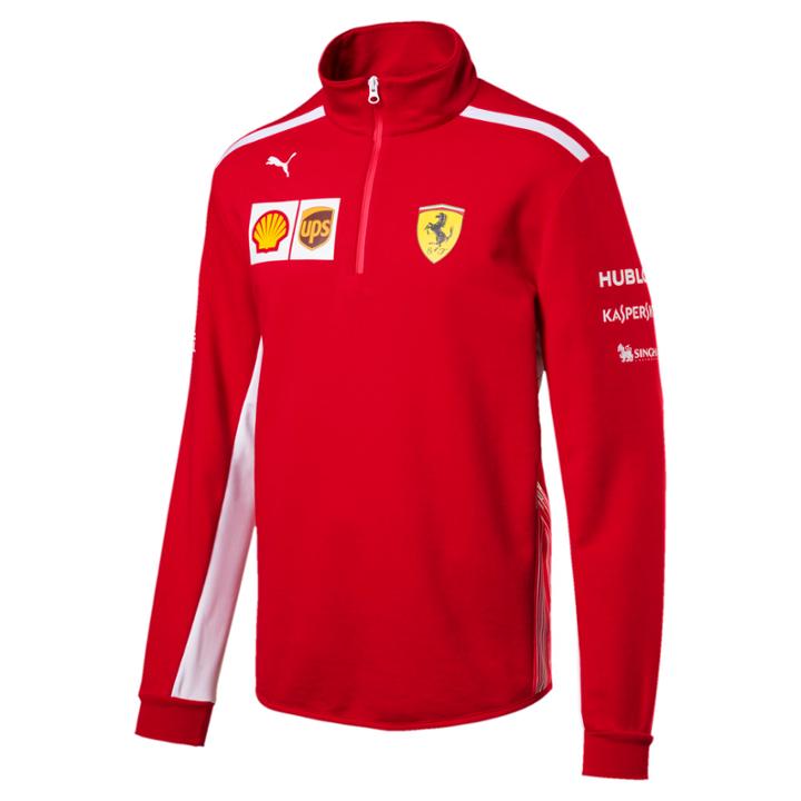 Puma Ferrari Men's Team Half Zip Fleece