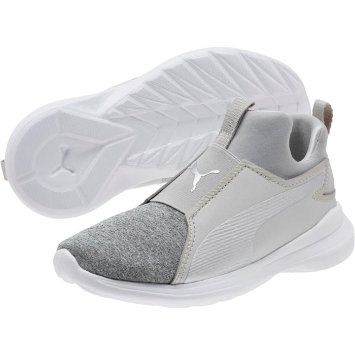 Puma Rebel Mid Glow Preschool Sneakers