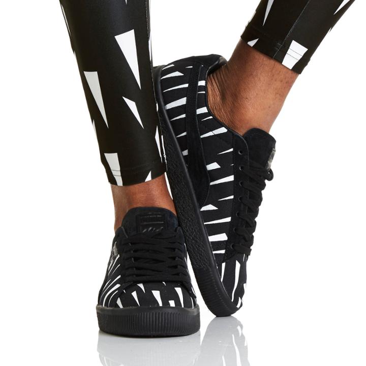 Puma X Naturel Clyde Black Rain Sneakers