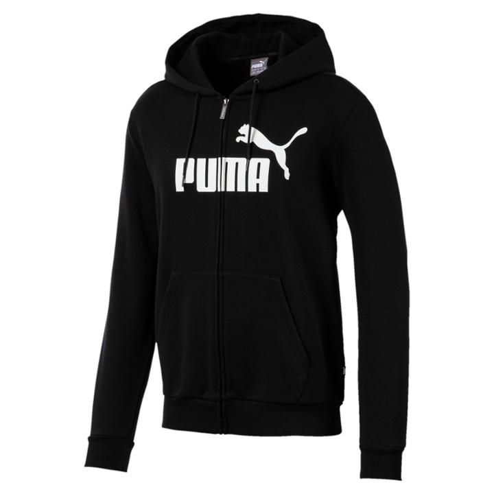 Puma Men's Essential Fleece Hooded Jacket