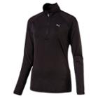 Puma Running Women's Half Zip Long Sleeve