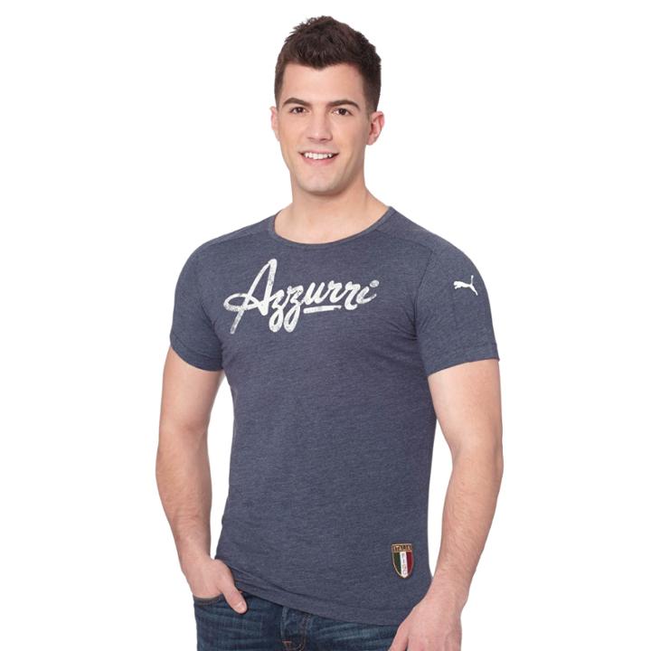 Puma Figc Italia Azzurri Graphic Top