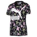 Puma Classics All-over Print Logo Women's Tee