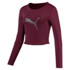 Puma Luxe Long Sleeve Women's Crop Top