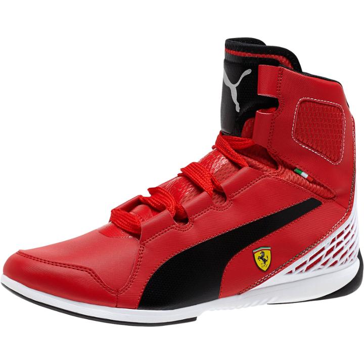 Puma Ferrari Valorossi Webcage + Mid Men's Shoes | LookMazing