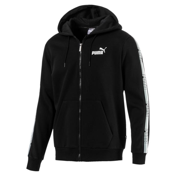 Puma Men's Tape Full Zip Fleece Hoodie