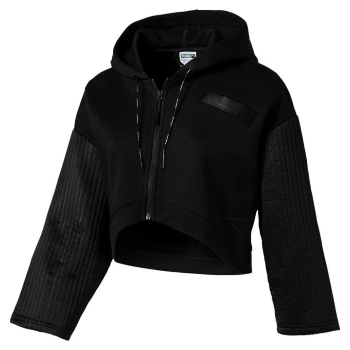 Puma Evolution Quilted Full Zip Hoodie
