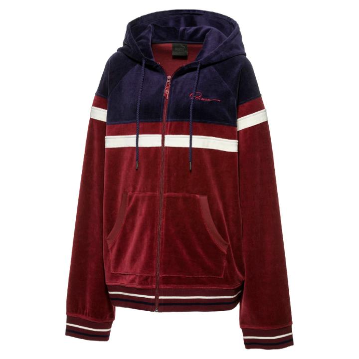 Puma Fenty Men's Velour Hooded Track Jacket