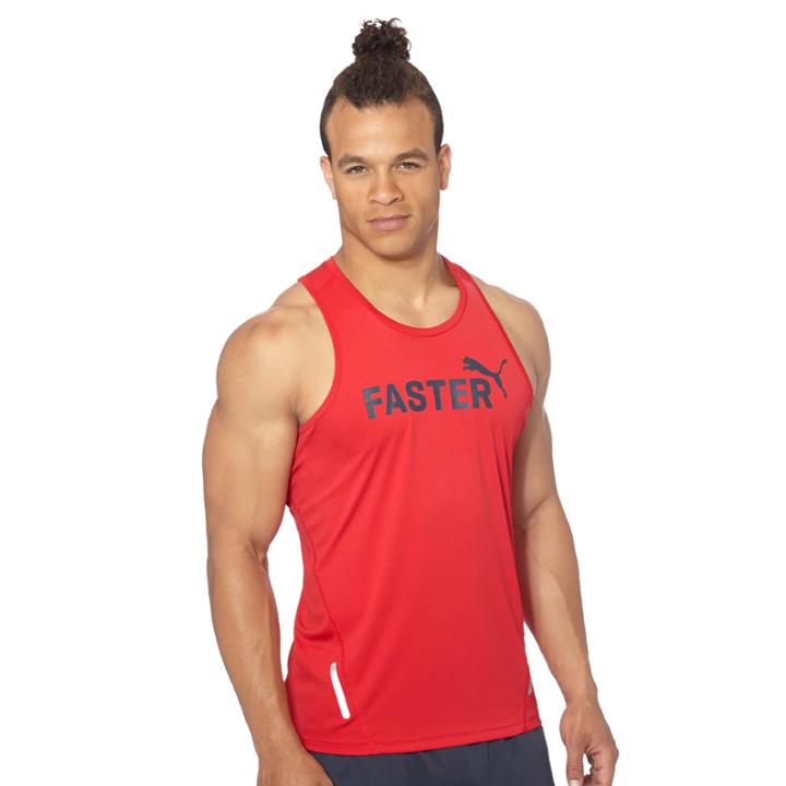 Puma Pwrcool Graphic Running Sleeveless Top