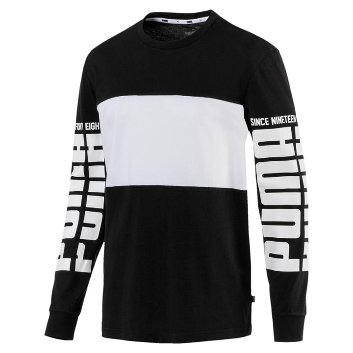 Puma Rebel Up Raglan Long Sleeve Men's Tee