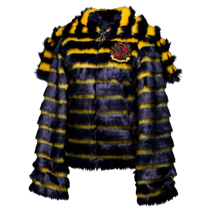 Puma Fenty Women's Faux Fur Hooded Jacket