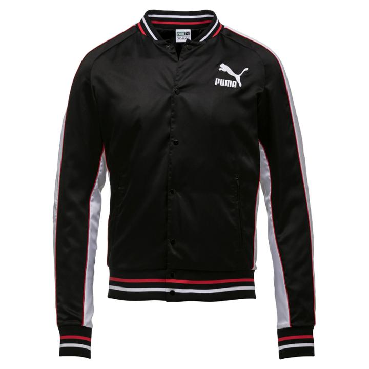 Super Puma Satin Bomber Jacket