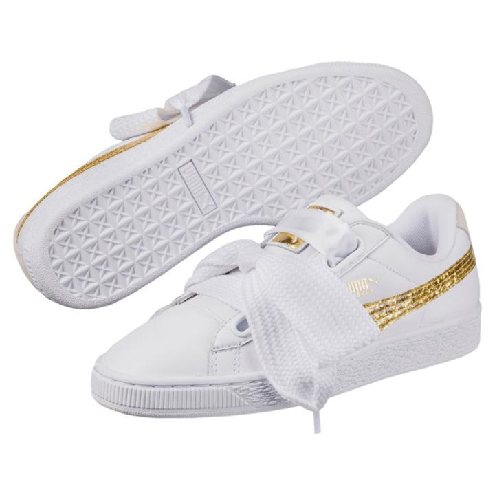 Puma Basket Heart Glitter Women's Sneakers