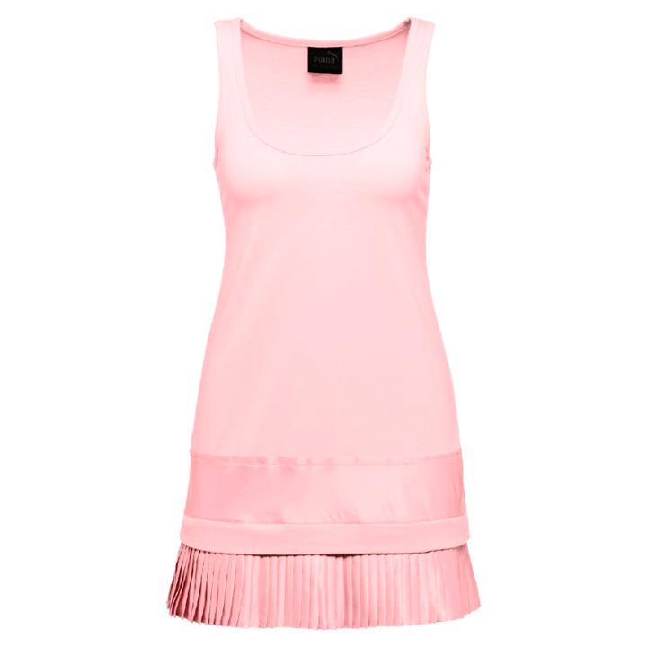 Puma Pleated Hem Jersey Dress