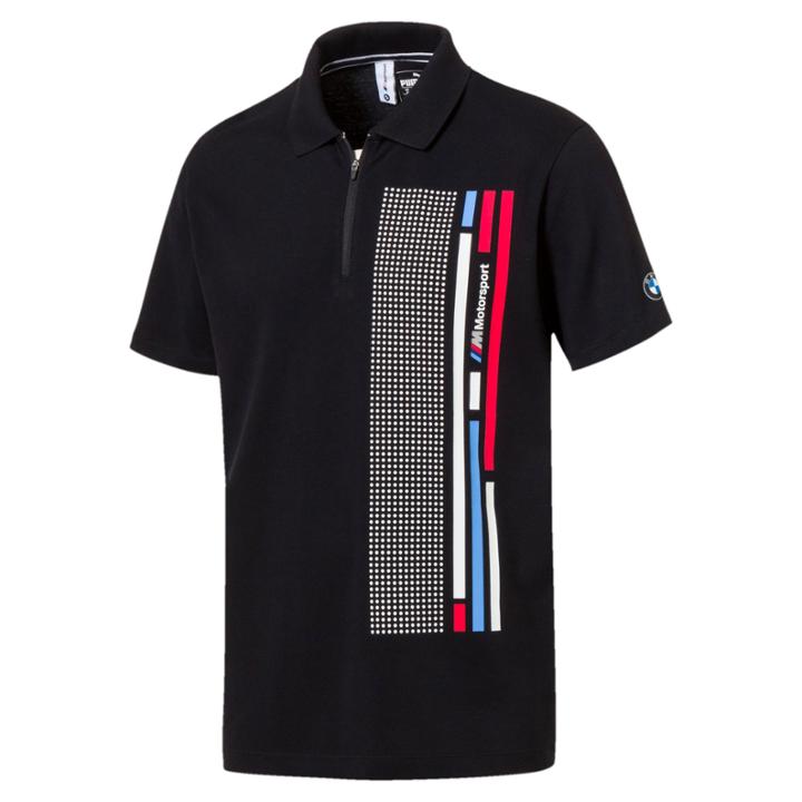 Puma Bmw Mms Quarter Zip Men's Graphic Polo