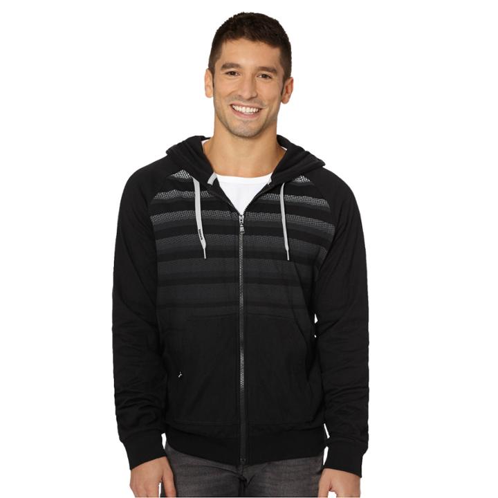 Puma Striped Zip-up Hoodie