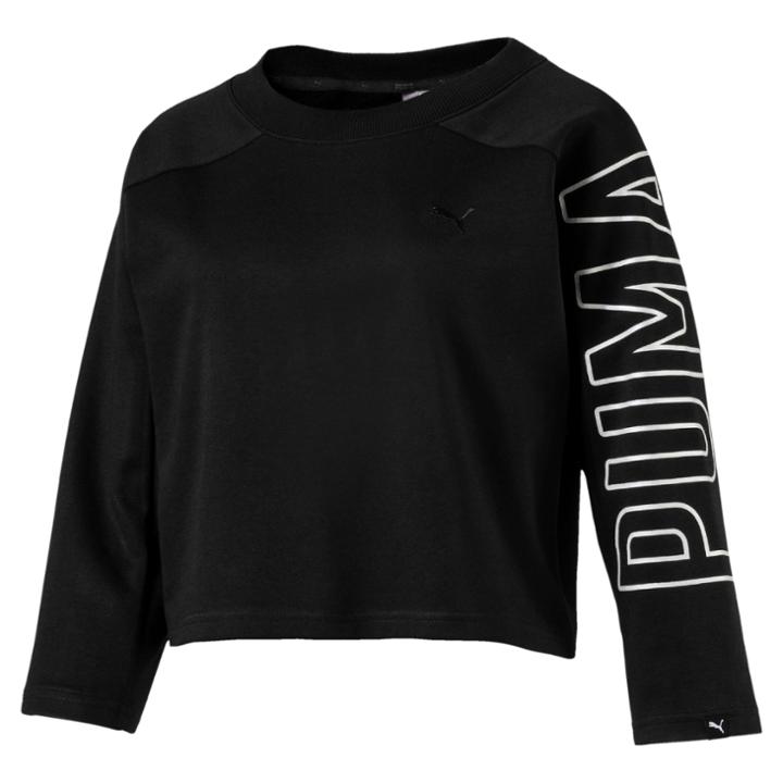 Puma Women's Fusion Cropped 7/8 Sweater