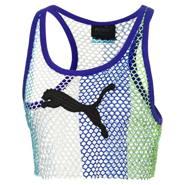Puma Fenty Women?s Mesh Cropped Tank Top