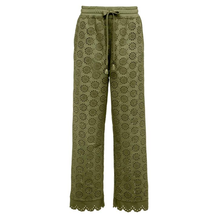 Puma Die Cut Embroidered Pants