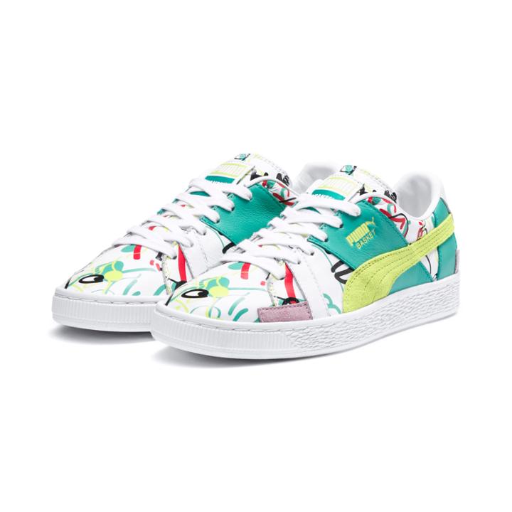 Puma X Shantell Martin Basket Graphic Sneakers