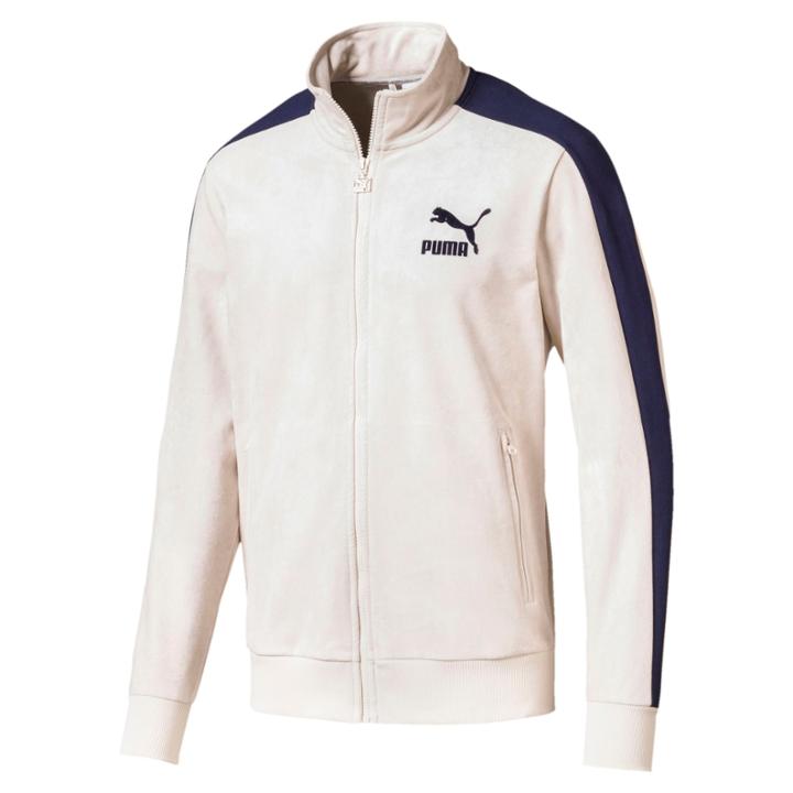Puma Men's T7 Track Jacket Suede