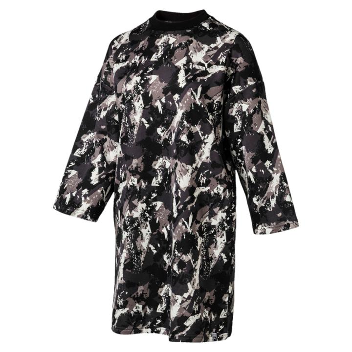 Puma Classics Women's Aop Archive Logo Dress