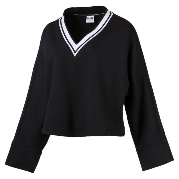 Puma Archive Women's Tipping Crew Top