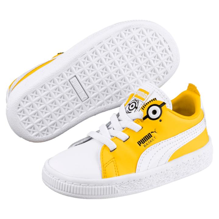 Puma X Minions Basket Sneakers