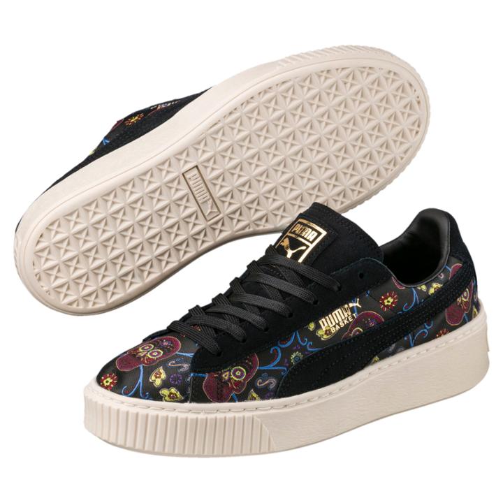 Puma Basket Platform Day Of The Dead Women's Sneakers