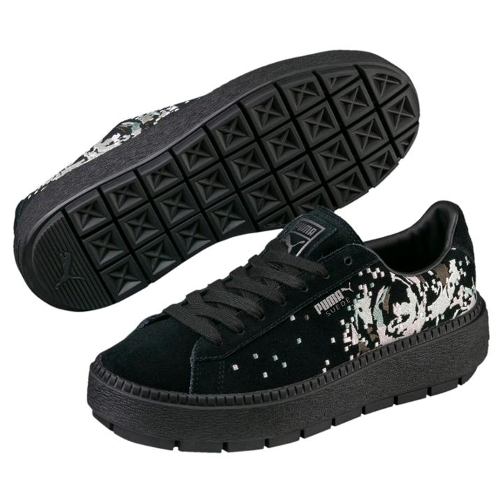 Puma Platform Trace Embossed Women's Sneakers