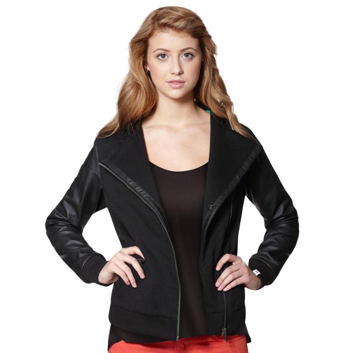 Puma Mixed Material Hooded Zip-up Jacket