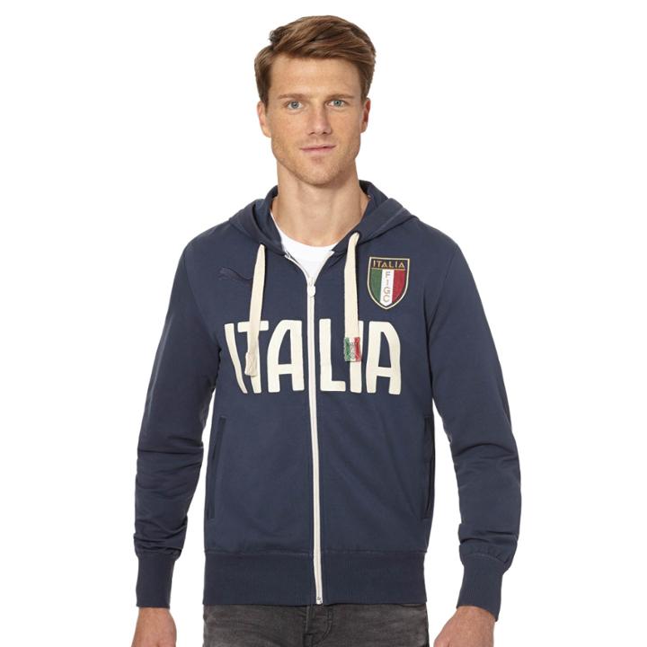 Puma Figc Italia Zip-through Hoodie