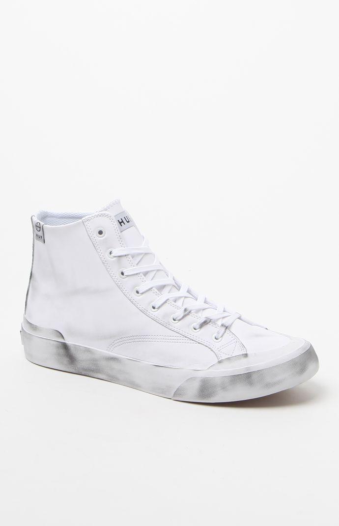 Huf Classic Hi White Shoes