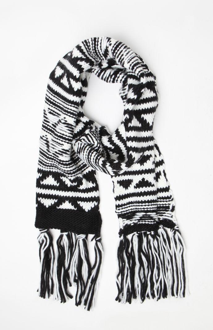 Me To We Floating Aw Fringe Scarf
