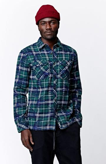 Superbrand Stormy Long Sleeve Flannel Button Up Shirt
