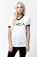 Big Rvca V-neck Ringer T-shirt