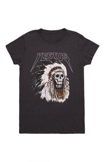 Yeezus Mens Yeezus Tee - Yeezus Indian Headress T-shirt
