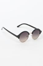 Icon Eyewear Round Mixed Media Sunglasses