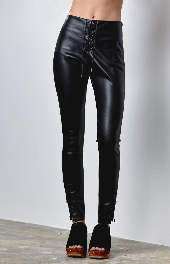 Wyldr Leg It Faux Leather Pants