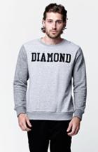 Diamond Supply Co Crown Terry Crew Neck Sweatshirt