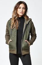 Hurley Rocky Quilted Hooded Jacket