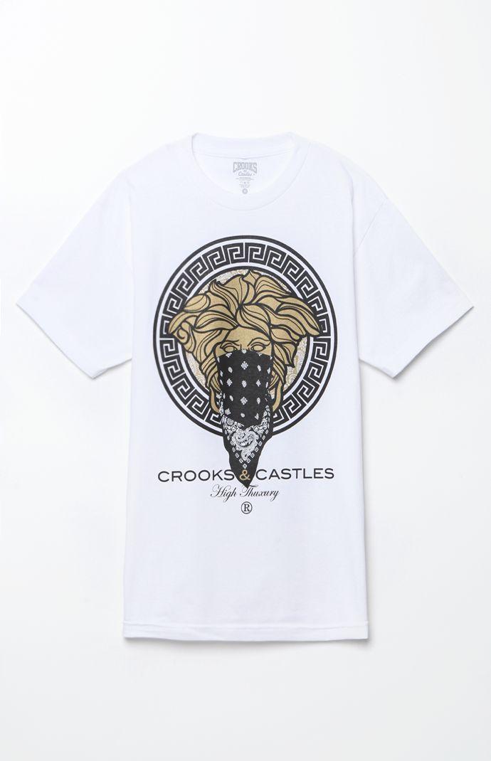 Crooks And Castles Greco Gold T-shirt