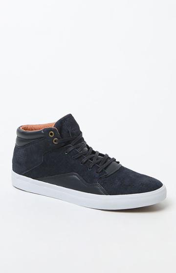 Diamond Supply Co Folk Mid Navy Shoes