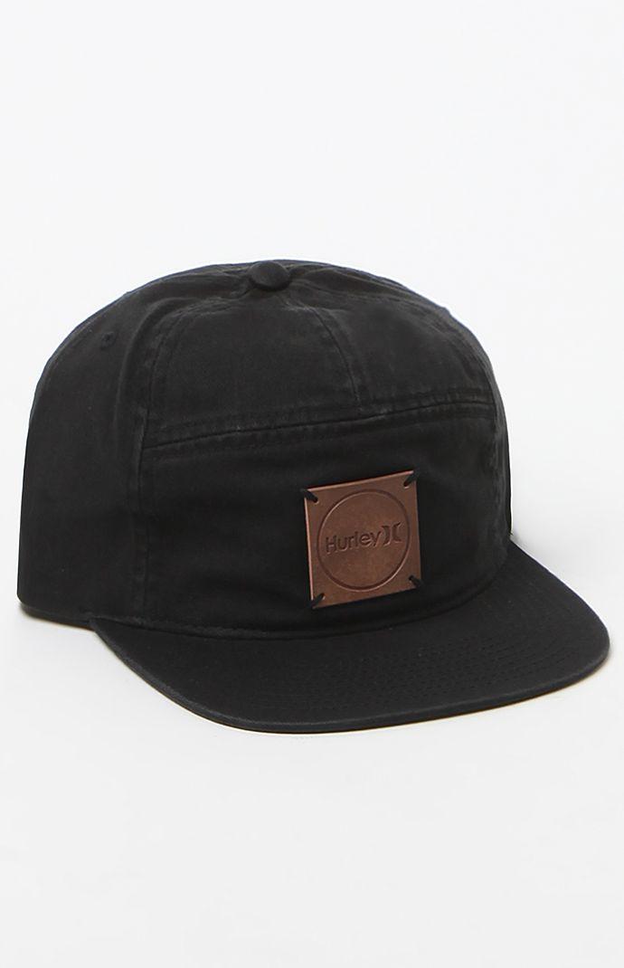 Hurley 7 Panel Strapback Hat
