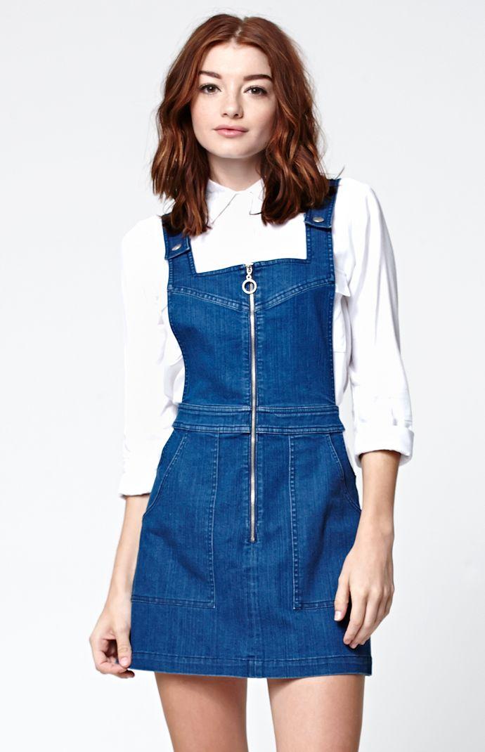 Bullhead Denim Co. Cutout Denim Jumper