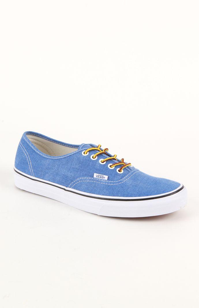 Vans Mens Vans Shoes - Vans 106 Washed Blue Shoes