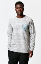 Modern Amusement Tribal Pocket Terry Crew Sweatshirt