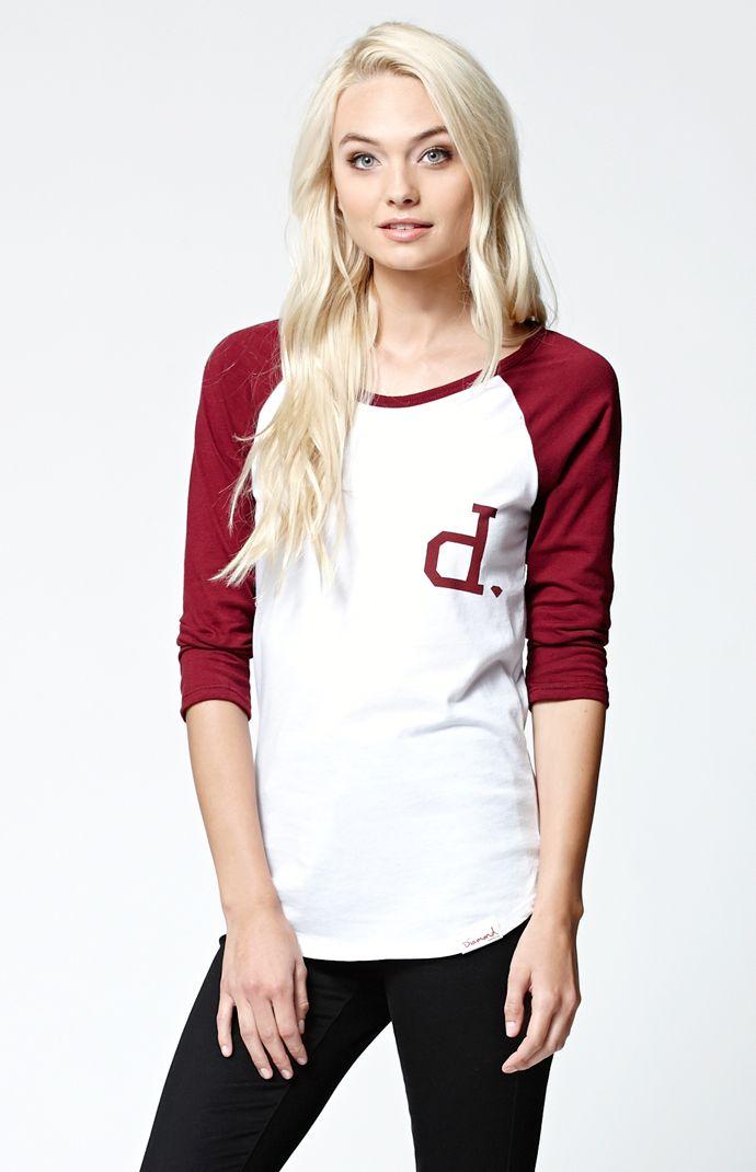 Diamond Supply Co D Baseball T-shirt