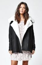 Hurley Nordic Faux Sherpa Hooded Jacket